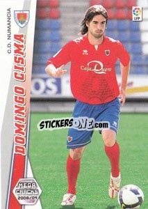 Sticker Domingo Cisma - Liga BBVA 2008-2009. Megacracks
 - Panini