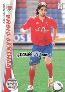Cromo Domingo Cisma - Liga BBVA 2008-2009. Megacracks
 n. 205 - Panini