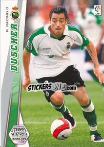 Sticker Duscher - Liga BBVA 2008-2009. Megacracks
 - Panini