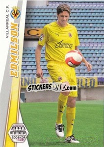 Sticker Edmilson - Liga BBVA 2008-2009. Megacracks
 - Panini