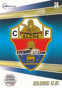 Cromo Elche C.F. - Liga BBVA 2008-2009. Megacracks
 - Panini
