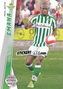 Sticker Emana - Liga BBVA 2008-2009. Megacracks
 n. 84bis - Panini