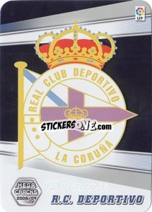 Sticker Escudo - Liga BBVA 2008-2009. Megacracks
 - Panini