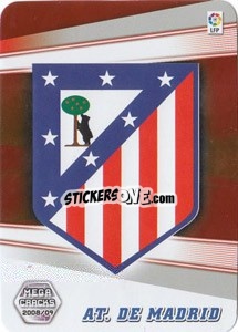 Sticker Escudo - Liga BBVA 2008-2009. Megacracks
 - Panini