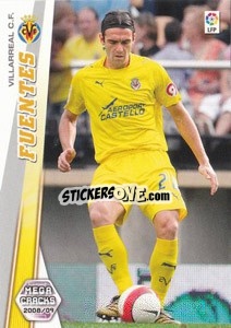 Sticker Fuentes - Liga BBVA 2008-2009. Megacracks
 n. 349 - Panini
