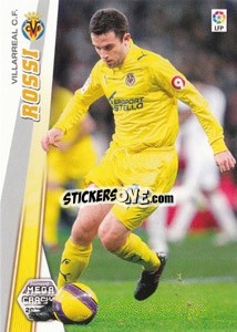 Sticker Giuseppe Rossi - Liga BBVA 2008-2009. Megacracks
 - Panini