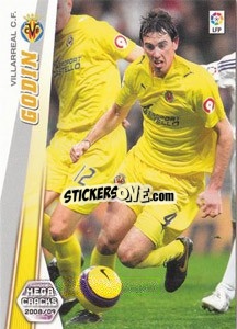 Sticker Godin - Liga BBVA 2008-2009. Megacracks
 - Panini