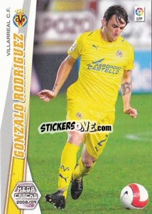 Sticker Gonzalo Rodriguez - Liga BBVA 2008-2009. Megacracks
 - Panini