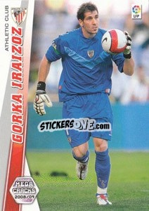 Sticker Gorka Iraizoz - Liga BBVA 2008-2009. Megacracks
 - Panini
