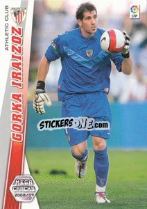 Cromo Gorka Iraizoz - Liga BBVA 2008-2009. Megacracks
 - Panini