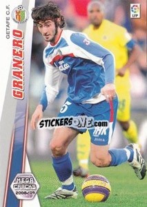 Figurina Granero - Liga BBVA 2008-2009. Megacracks
 - Panini