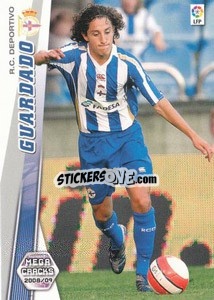 Figurina Guardado - Liga BBVA 2008-2009. Megacracks
 - Panini