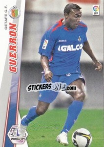 Sticker Guerron - Liga BBVA 2008-2009. Megacracks
 - Panini