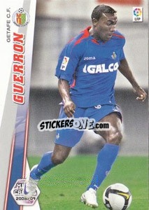 Figurina Guerron - Liga BBVA 2008-2009. Megacracks
 - Panini