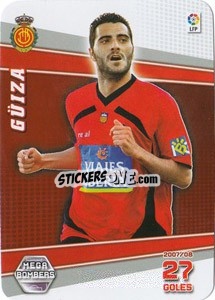 Figurina Güiza - Liga BBVA 2008-2009. Megacracks
 - Panini