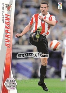 Figurina Gurpegui - Liga BBVA 2008-2009. Megacracks
 - Panini