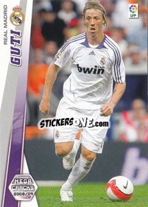 Cromo Guti - Liga BBVA 2008-2009. Megacracks
 - Panini