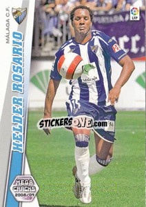 Cromo Helder Rosario - Liga BBVA 2008-2009. Megacracks
 - Panini