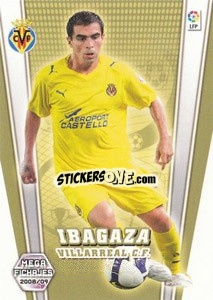 Sticker Ibagaza - Liga BBVA 2008-2009. Megacracks
 - Panini