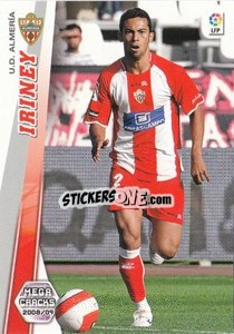 Figurina Iriney - Liga BBVA 2008-2009. Megacracks
 - Panini