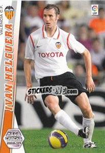 Figurina Ivan Helguera - Liga BBVA 2008-2009. Megacracks
 - Panini