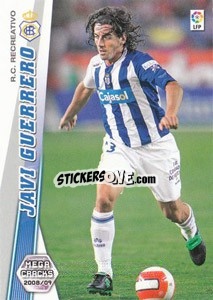 Sticker Javi Guerrero - Liga BBVA 2008-2009. Megacracks
 - Panini