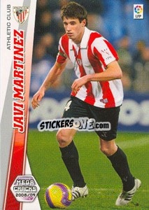 Sticker Javi Martinez - Liga BBVA 2008-2009. Megacracks
 n. 29 - Panini