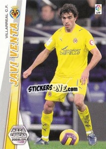 Sticker Javi Venta - Liga BBVA 2008-2009. Megacracks
 n. 345 - Panini