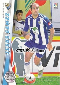 Sticker Jesus Gamez - Liga BBVA 2008-2009. Megacracks
 - Panini