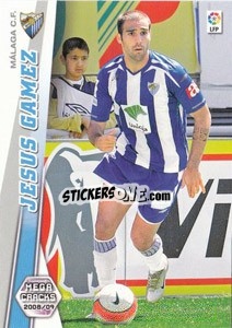 Figurina Jesus Gamez - Liga BBVA 2008-2009. Megacracks
 - Panini