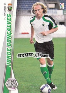Sticker Jorge Gonçalves - Liga BBVA 2008-2009. Megacracks
 - Panini