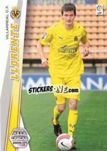 Sticker Joseba Llorente - Liga BBVA 2008-2009. Megacracks
 - Panini
