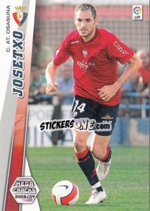 Sticker Josetxo - Liga BBVA 2008-2009. Megacracks
 - Panini