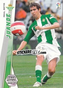 Figurina Juande - Liga BBVA 2008-2009. Megacracks
 - Panini