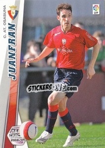 Figurina Juanfran - Liga BBVA 2008-2009. Megacracks
 - Panini