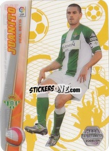 Sticker Juanito - Liga BBVA 2008-2009. Megacracks
 - Panini