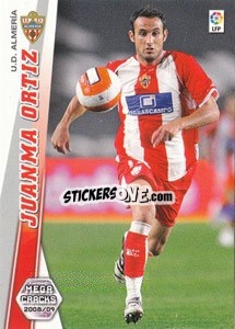 Sticker Juanma Ortiz - Liga BBVA 2008-2009. Megacracks
 - Panini