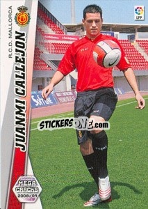 Sticker Juanmi Callejon - Liga BBVA 2008-2009. Megacracks
 - Panini