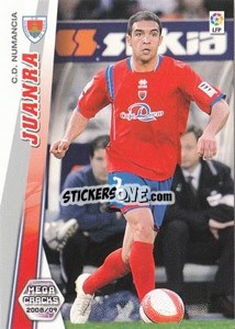 Sticker Juanra - Liga BBVA 2008-2009. Megacracks
 - Panini