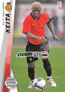 Sticker Keita - Liga BBVA 2008-2009. Megacracks
 n. 198 - Panini
