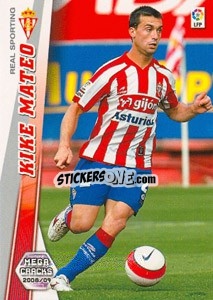 Figurina Kike Mateo - Liga BBVA 2008-2009. Megacracks
 - Panini