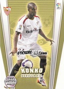Figurina Konko - Liga BBVA 2008-2009. Megacracks
 - Panini