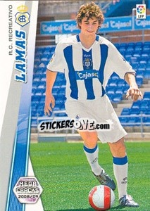 Cromo Lamas - Liga BBVA 2008-2009. Megacracks
 - Panini