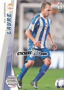 Sticker Laure - Liga BBVA 2008-2009. Megacracks
 - Panini