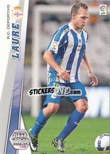 Figurina Laure - Liga BBVA 2008-2009. Megacracks
 - Panini