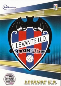 Cromo Levante U.D. - Liga BBVA 2008-2009. Megacracks
 - Panini