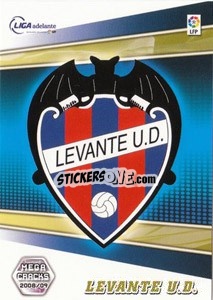 Sticker Levante U.D. - Liga BBVA 2008-2009. Megacracks
 n. 408 - Panini