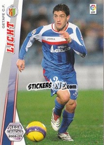 Sticker Licht - Liga BBVA 2008-2009. Megacracks
 - Panini