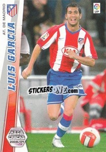 Sticker Luis Garcia - Liga BBVA 2008-2009. Megacracks
 - Panini