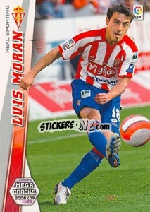 Sticker Luis Moran - Liga BBVA 2008-2009. Megacracks
 - Panini